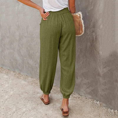 JESIAH - Lässige Knöchellange Hose