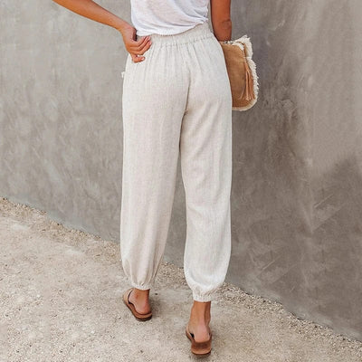 JESIAH - Lässige Knöchellange Hose