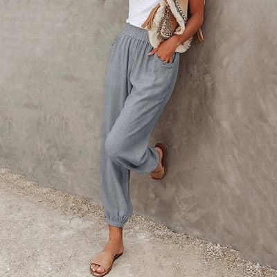 JESIAH - Lässige Knöchellange Hose