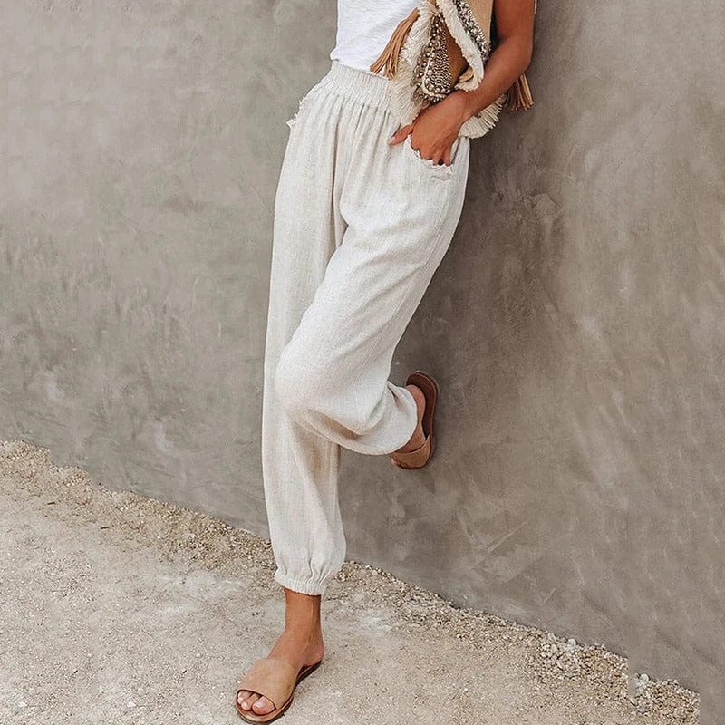 JESIAH - Lässige Knöchellange Hose