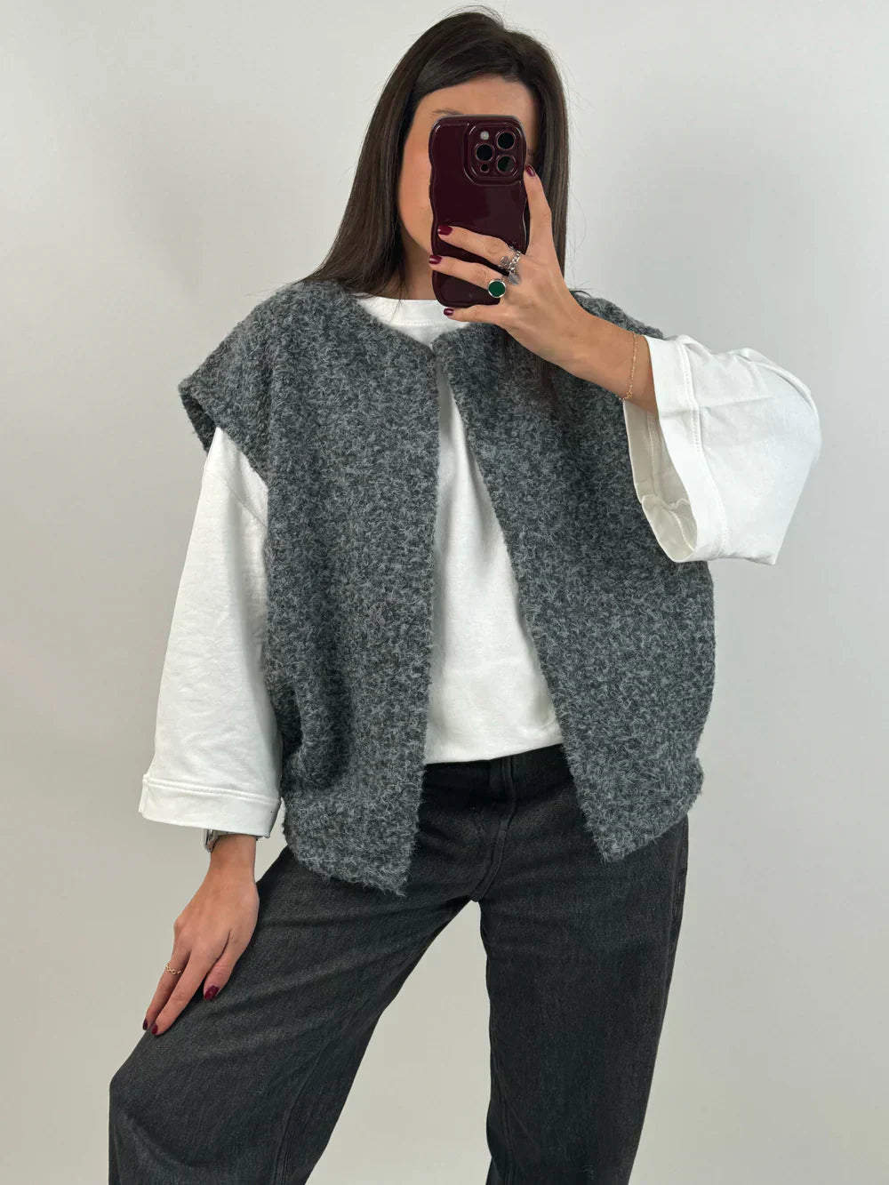 Mia | Ärmellose Weste mit vielen praktischen Taschen