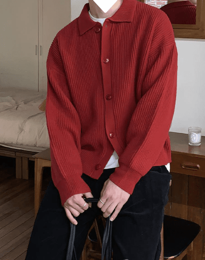 JIN - Strickjacke mit Revers