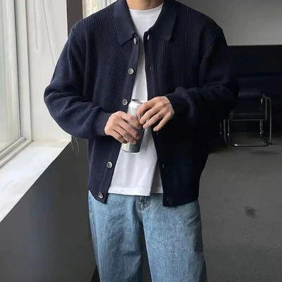 JIN - Strickjacke mit Revers