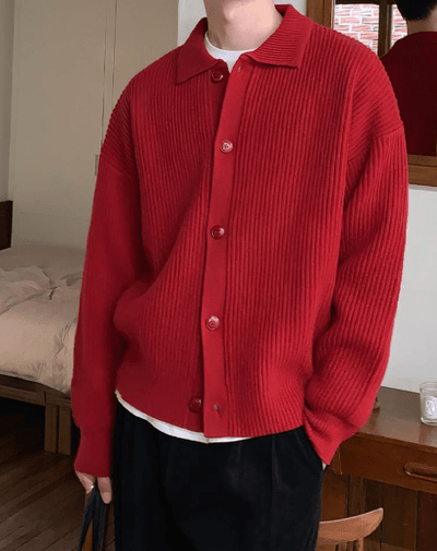 JIN - Strickjacke mit Revers