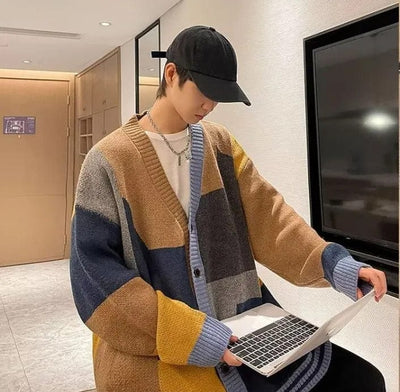 JOHN - V-Ausschnitt Stilvoller Pullover