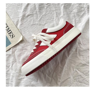 JOLINA - Leinenschuhe mit dicker Sohle 2024