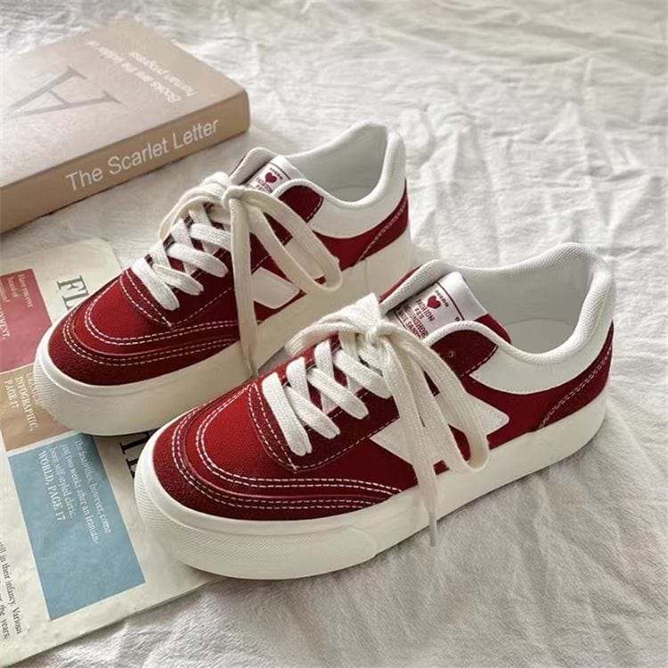 JOLINA - Leinenschuhe mit dicker Sohle 2024