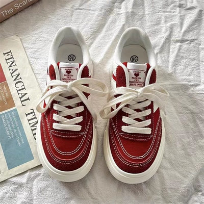 JOLINA - Leinenschuhe mit dicker Sohle 2024