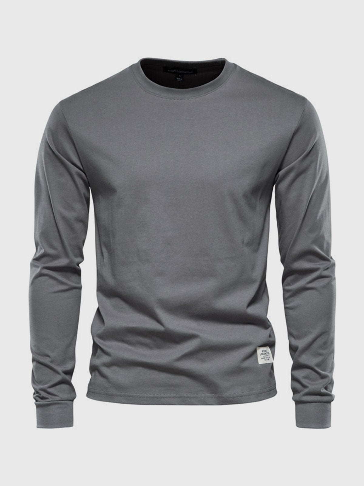 Pullover Herren Langarmshirt Rundhals | Basic Style