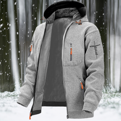 Simon - herrenjacke mit kapuze