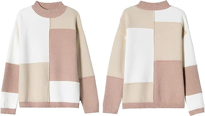 KARINA - Rollkragen Strickpullover