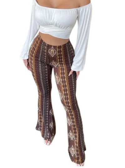 KESIA - Leggings mit hoher Taille und Schlaghose