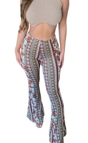 KESIA - Leggings mit hoher Taille und Schlaghose