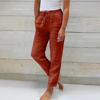 KEZIAH - Damen Baumwoll-Langhose