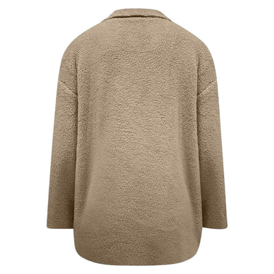 Eilune | Wärmender Mantel mit Knöpfen und weichem Stoff