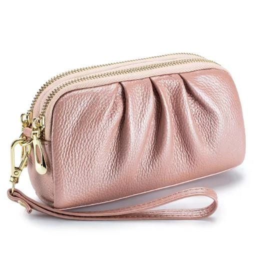 KIA - Geldbörse mit großem Fassungsvermögen in Krokodiloptik