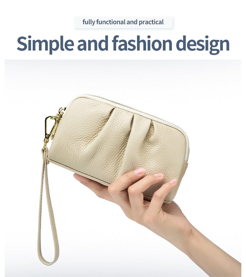 KIA - Geldbörse mit großem Fassungsvermögen in Krokodiloptik