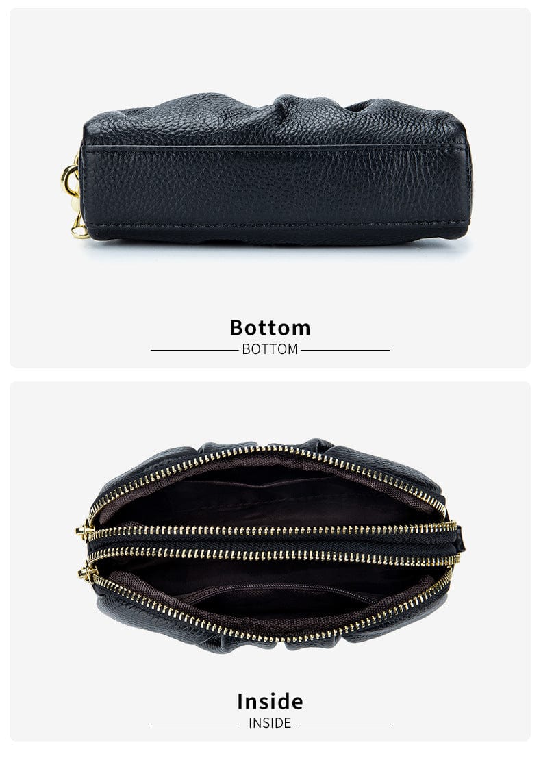 KIA - Geldbörse mit großem Fassungsvermögen in Krokodiloptik