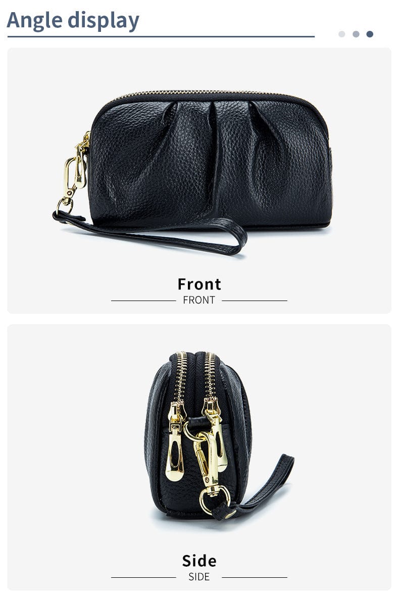 KIA - Geldbörse mit großem Fassungsvermögen in Krokodiloptik