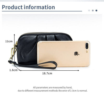 KIA - Geldbörse mit großem Fassungsvermögen in Krokodiloptik