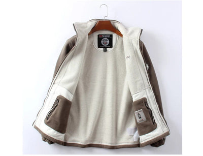 KIEFFER - Plüschkragen-Wärmejacke