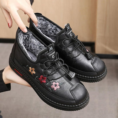 KIEL - Damen-Winter-Sportschuhe aus dickem Plüsch