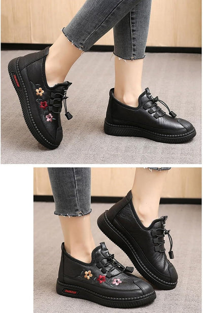 KIEL - Damen-Winter-Sportschuhe aus dickem Plüsch