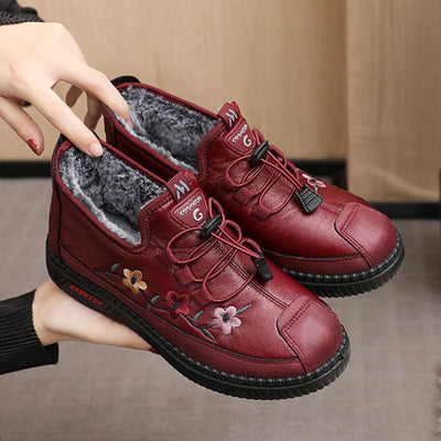 KIEL - Damen-Winter-Sportschuhe aus dickem Plüsch