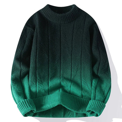 Ombré-Kaskaden | Weicher Pullover mit Farbverlauf