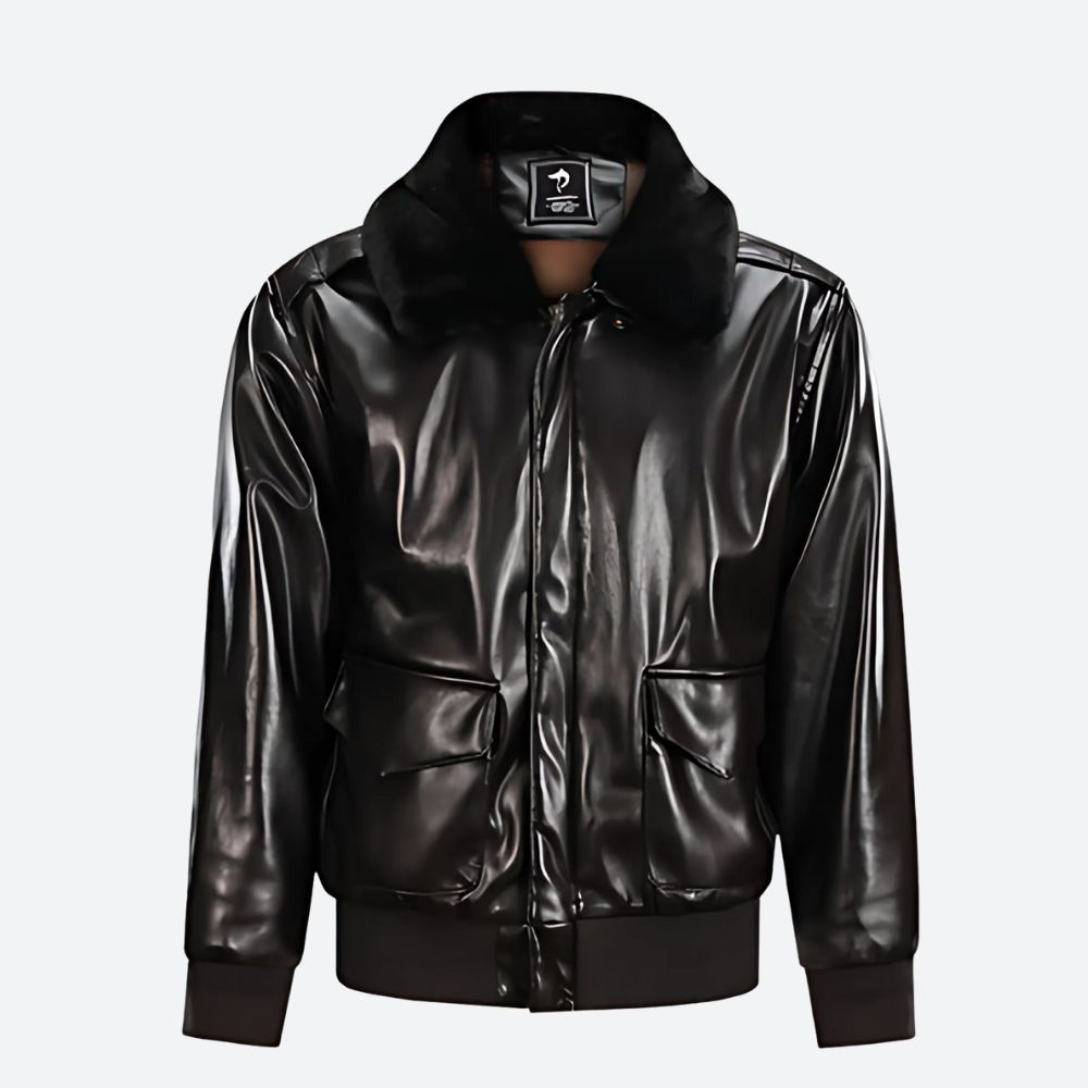 Klassische Vintage-Lederjacke - Mirco