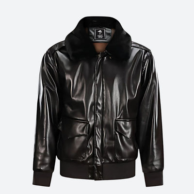 Klassische Vintage-Lederjacke - Mirco