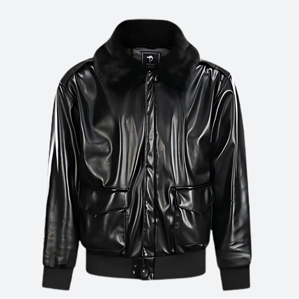 Klassische Vintage-Lederjacke - Mirco