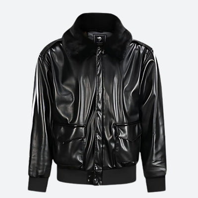 Klassische Vintage-Lederjacke - Mirco