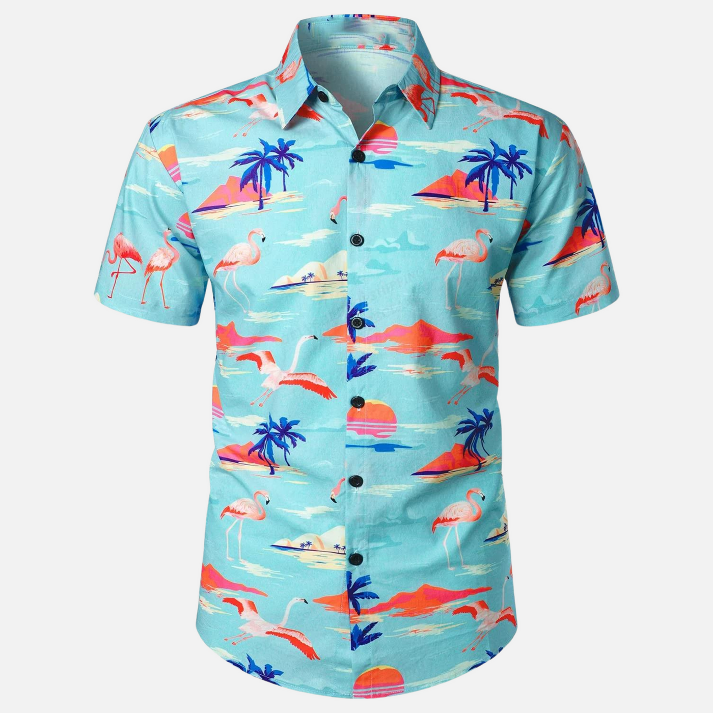 Klassisches hawaiianisches Herren-Sommerhemd - Alfred