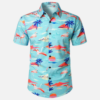 Klassisches hawaiianisches Herren-Sommerhemd - Alfred