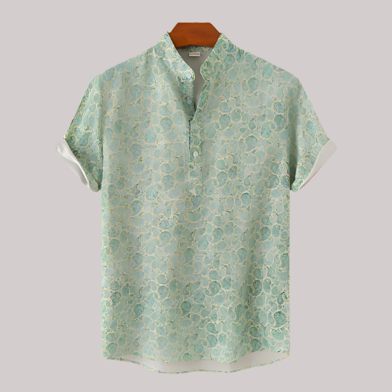 Klassisches kurzärmeliges Sommerhemd - Morvan