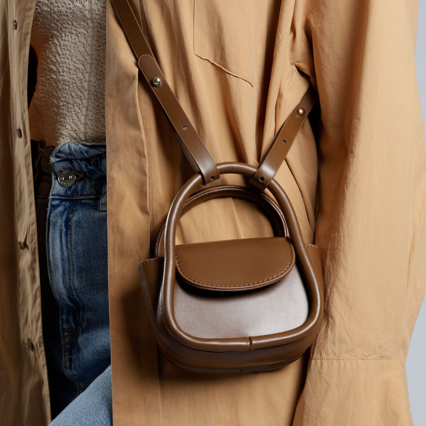 KLIO - Modedesigner Mini-Schultertasche