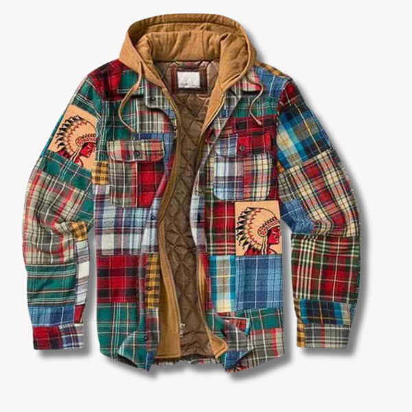 Kunstvolle winddichte Jacke - Rafa