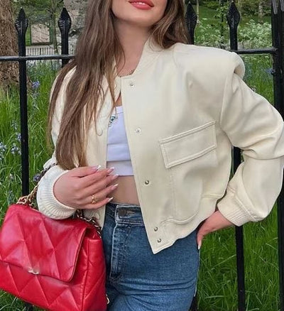 KYLA - Lässiger Modeblazer Mantel