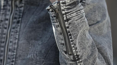 KYZER - Jeansjacke mit lässiger Stickerei 2024