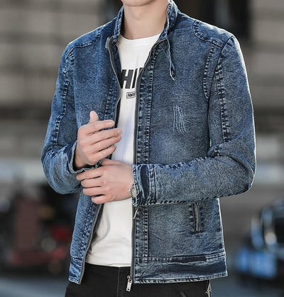 KYZER - Jeansjacke mit lässiger Stickerei 2024