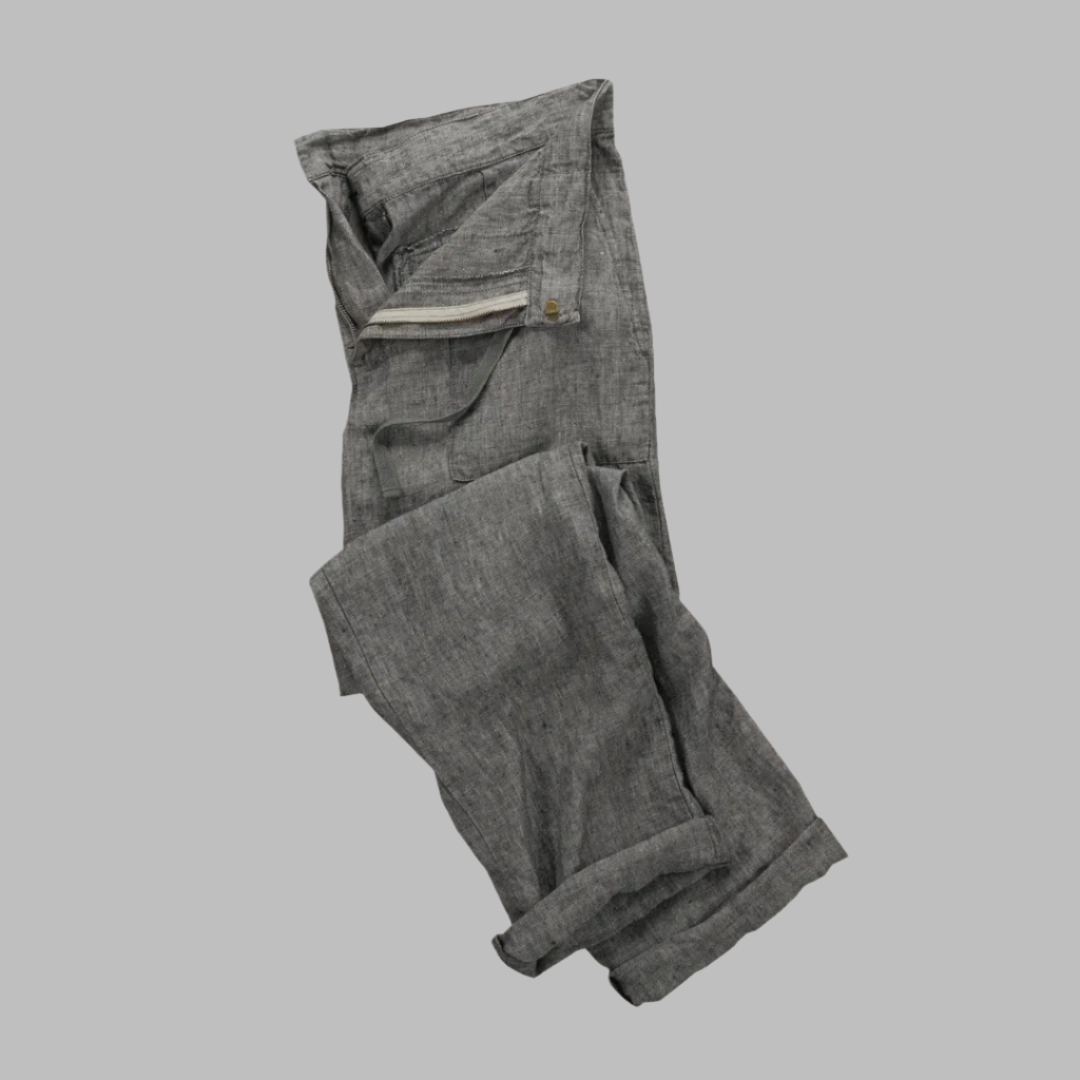 Lässige Herren Sommerhosen mit weitem Bein - Isfried