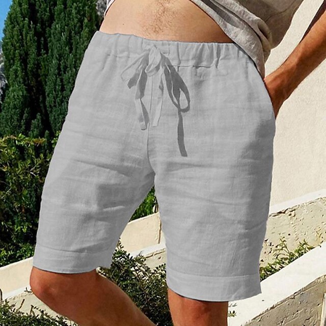 Lässige Strandshorts aus Leinen - Lazarus