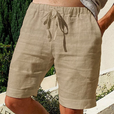 Lässige Strandshorts aus Leinen - Lazarus