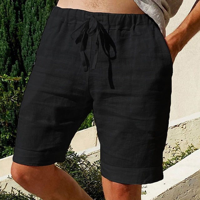 Lässige Strandshorts aus Leinen - Lazarus