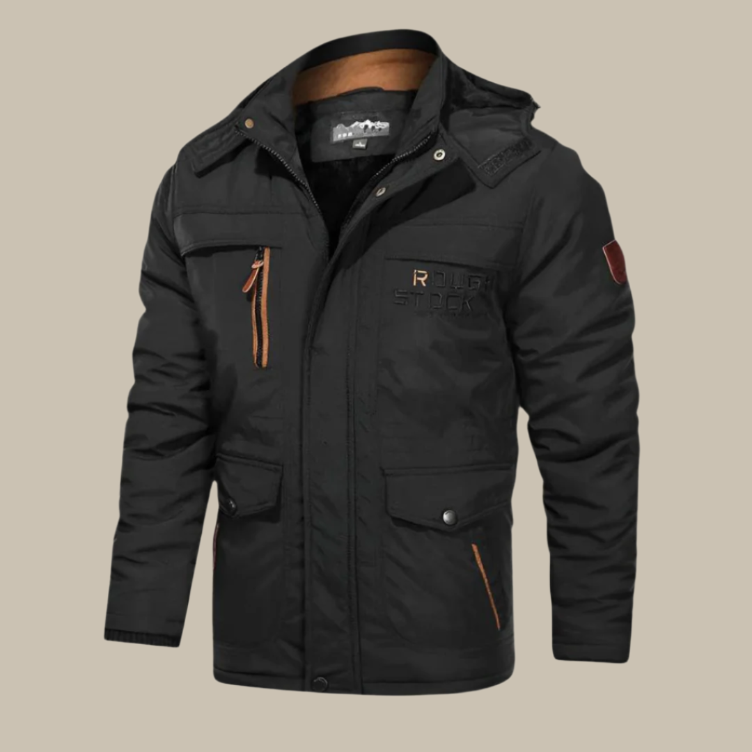 Lässige warme Winter-Parka-Jacke - Bennet