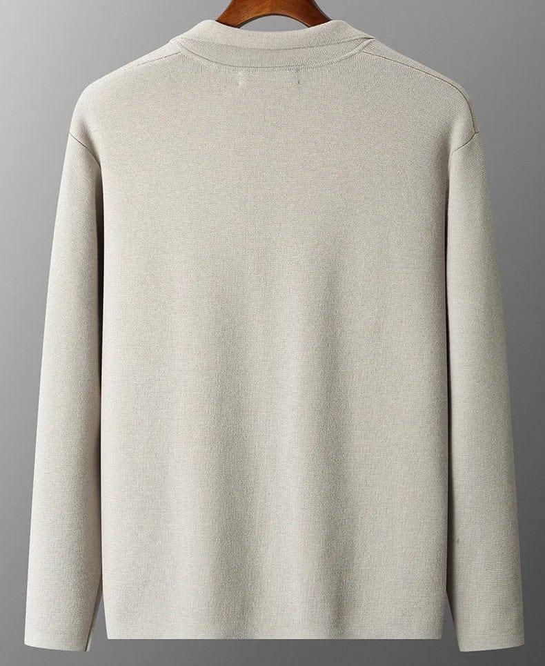 LENZ - Gestrickter Cardigan Herrenanzug