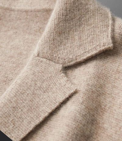 LENZ - Gestrickter Cardigan Herrenanzug