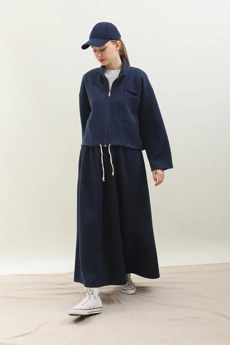 Zweiteiliges Stoff-Set im Oysho-Stil für Damen