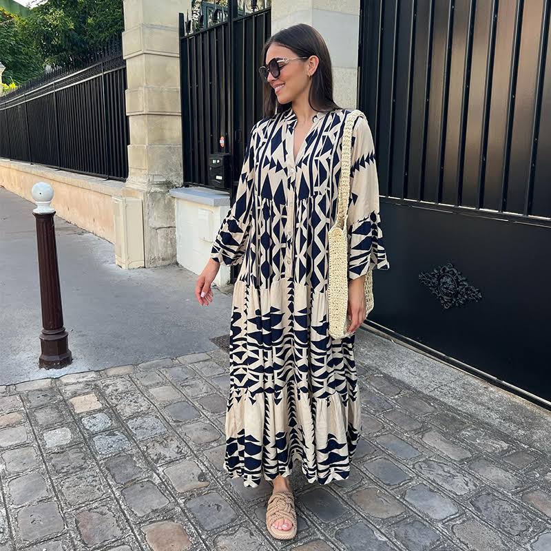 Lucia Comér -Maxi-Sommerkleid